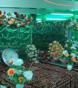 Tomb of Sheikh al-Mursi (left) and his son (right).